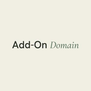 Add-On Domain